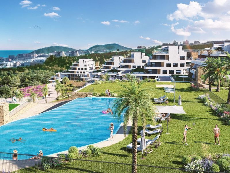 Vista exterior de Apartament en venda en Finestrat amb Aire condicionat, Jacuzzi i Piscina comunitària