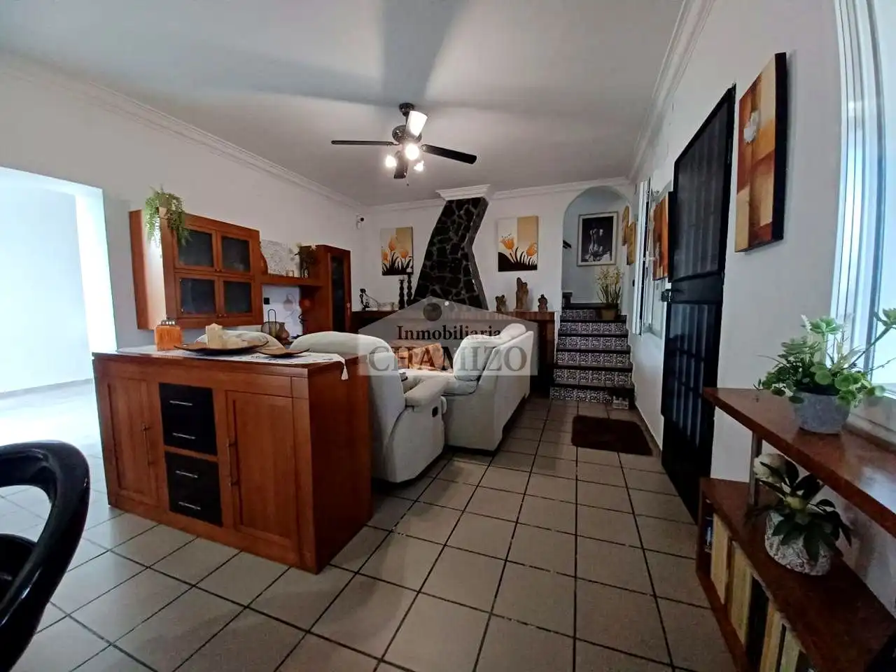 Sala d'estar de Casa o xalet en venda en Villanueva de la Serena amb Aire condicionat, Calefacció i Jardí privat