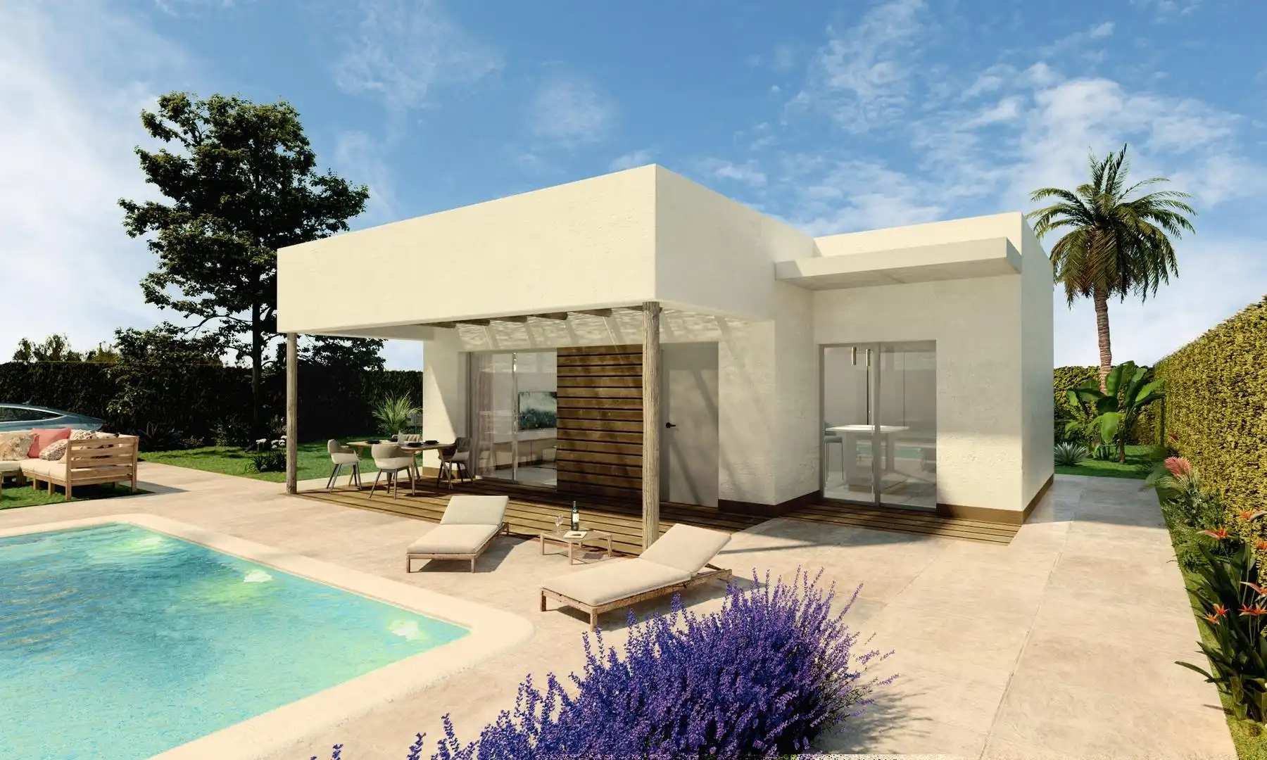 Chalet con piscina en venta en Hondón de las Nieves / El Fondó de les Neus, imagen 2