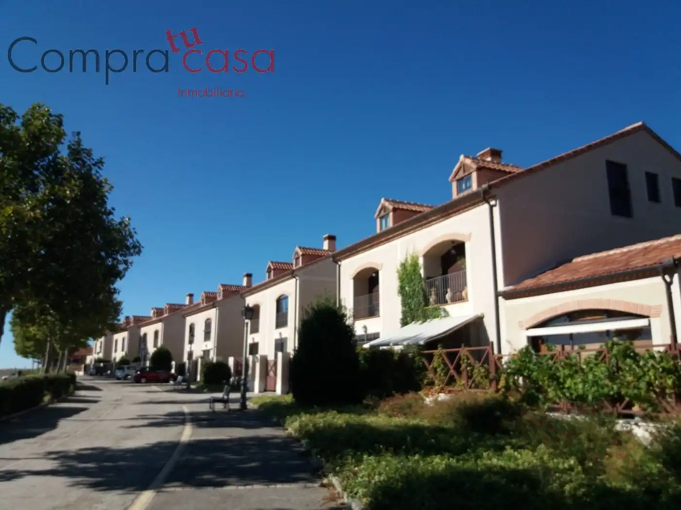 Vista exterior de Casa o chalet en venta en Segovia con Calefacción, Jardín privado y Trastero