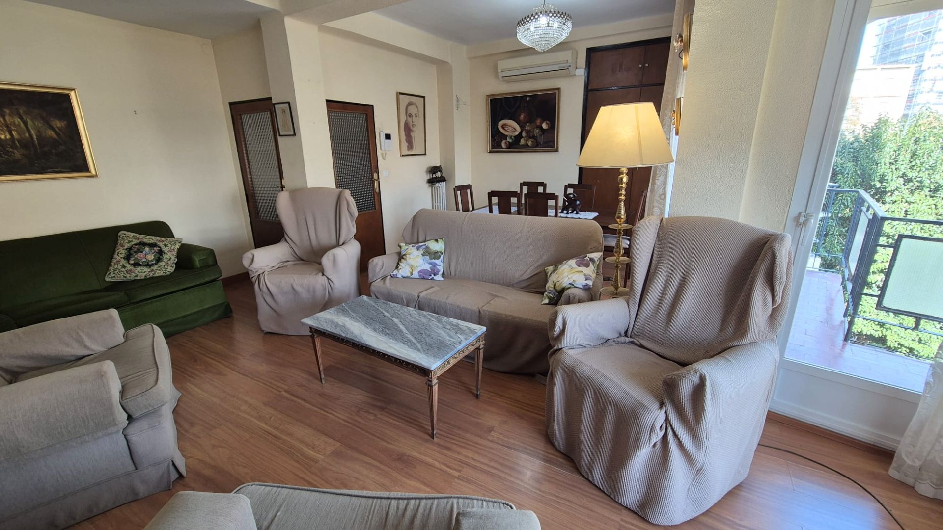 Sala d'estar de Pis en venda en Badajoz Capital amb Aire condicionat, Calefacció i Parquet