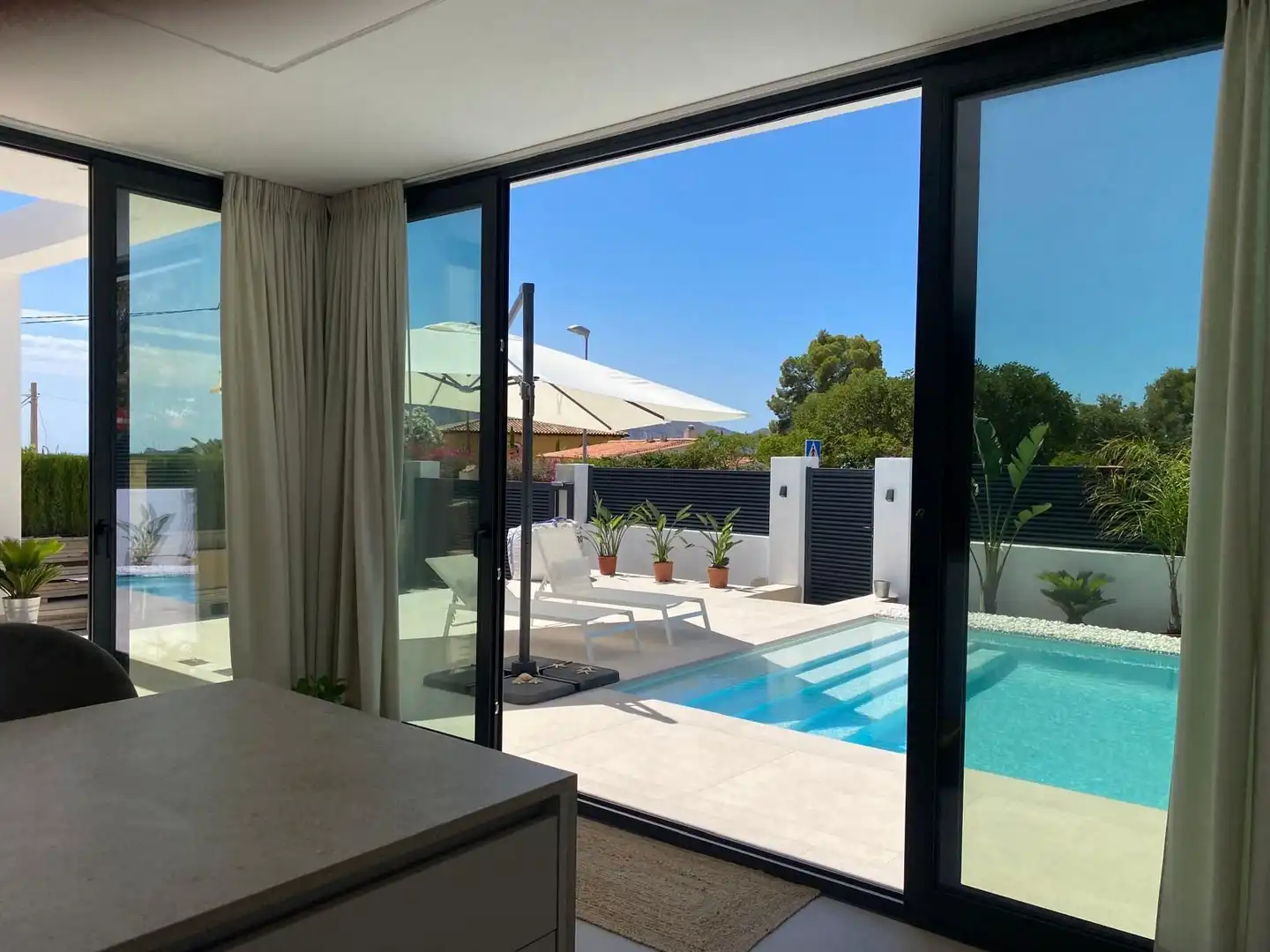 Piscina de Casa o chalet en venta en La Nucia con Aire acondicionado, Calefacción y Jardín privado