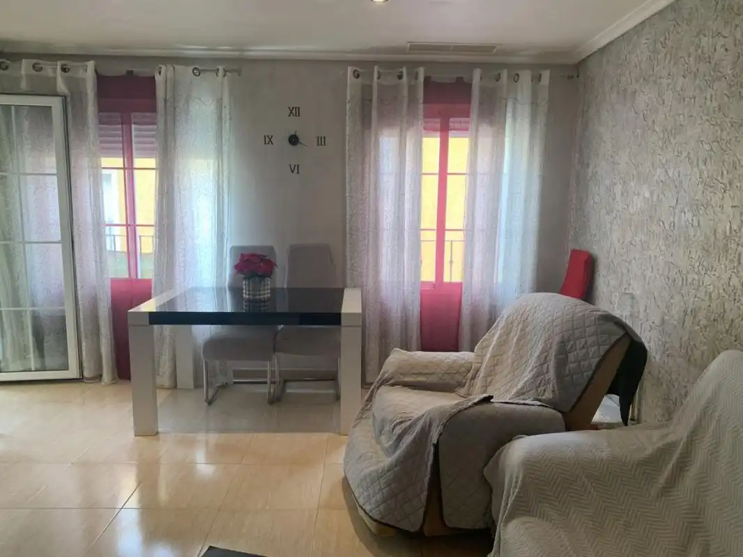 Bedroom of Flat for sale in Aspe  with Air Conditioner, Heating and Private garden