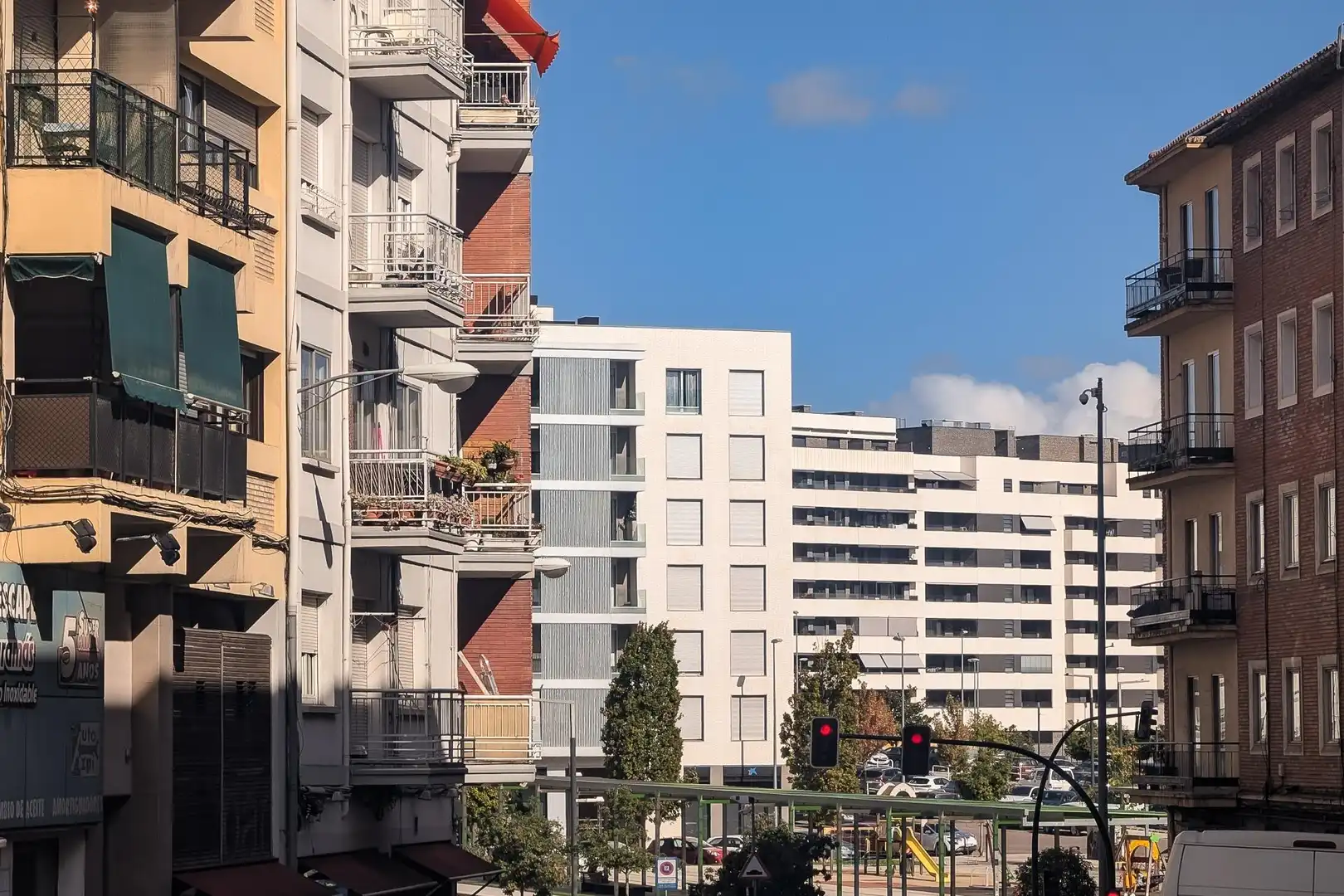 Exterior view of Flat for sale in  Pamplona / Iruña  with Heating, Storage room and Balcony