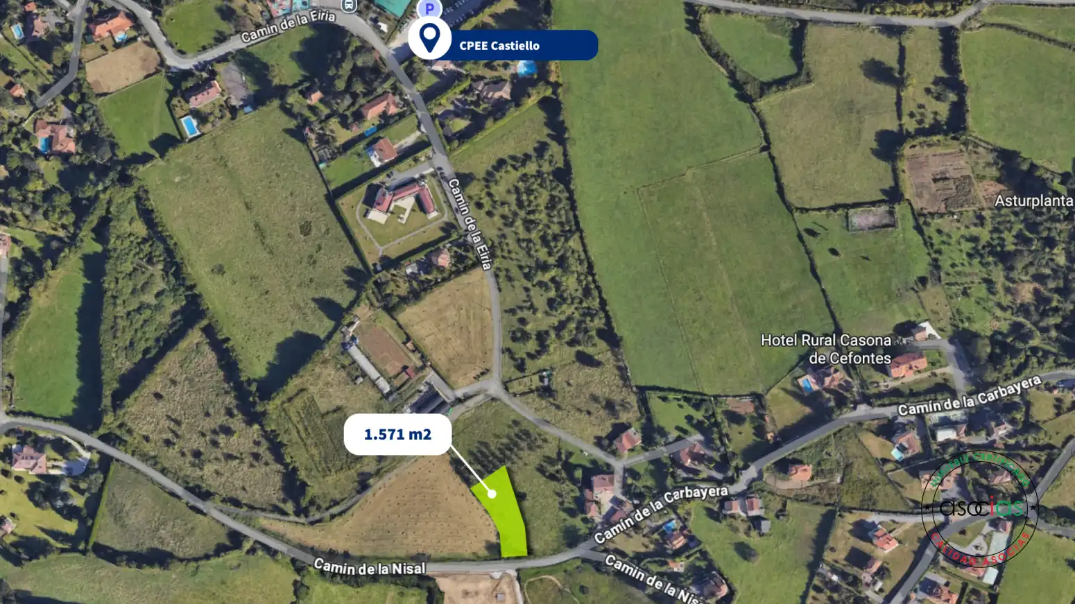 Terreno en venta en Gijón 