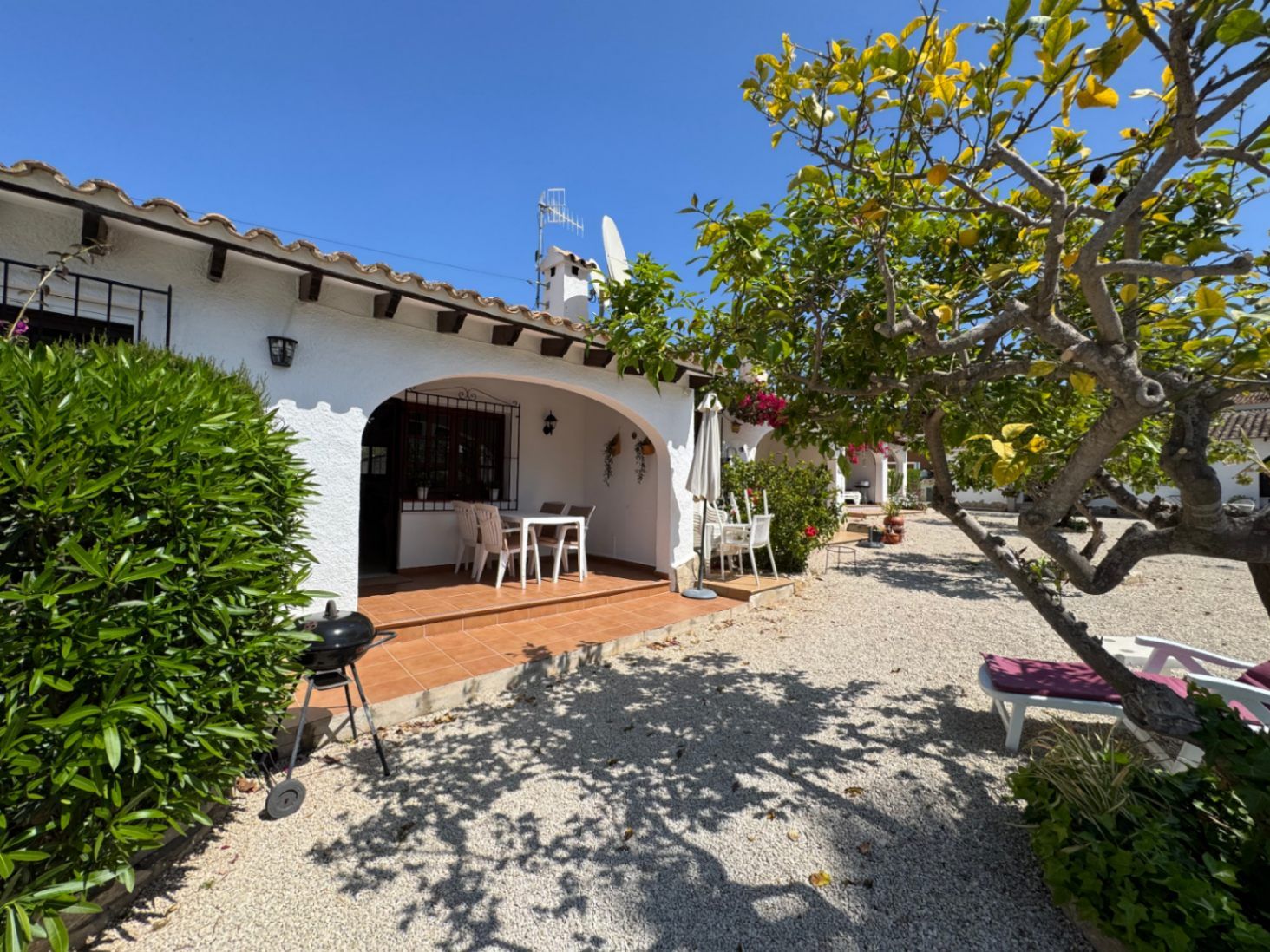 Jardín de Casa o chalet de alquiler en Moraira con Aire acondicionado, Calefacción y Terraza