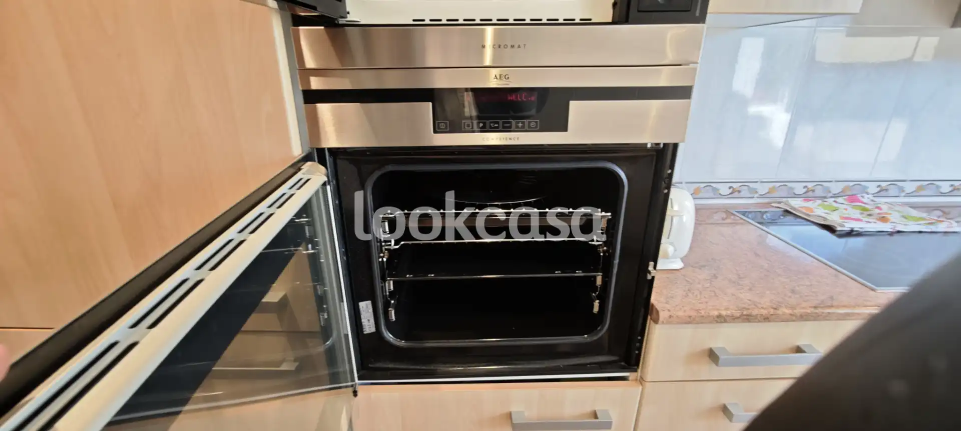Cocina de Ático en venta en Sanxenxo con Calefacción, Parquet y Terraza