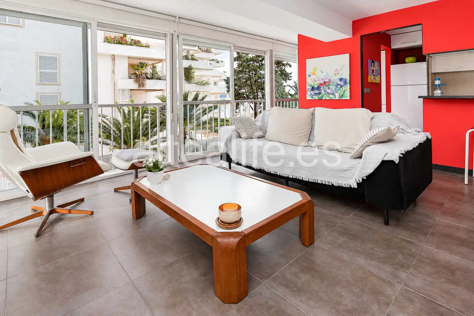 Sala de estar de Apartamento en venta en L'Olla