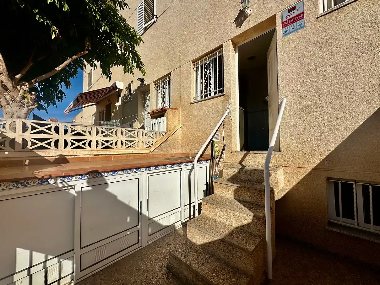 Terrassa de Casa adosada en venda en Santa Pola amb Aire condicionat, Jardí privat i Terrassa