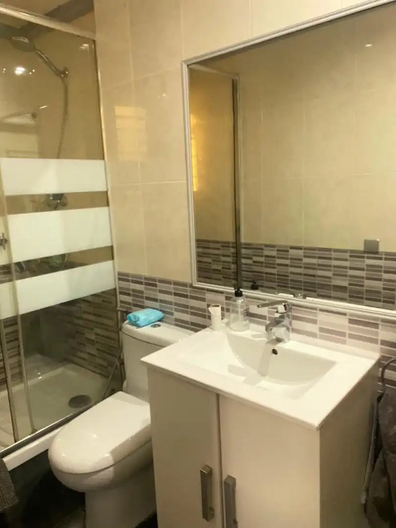 Bathroom of Flat for sale in El Masnou  with Air Conditioner