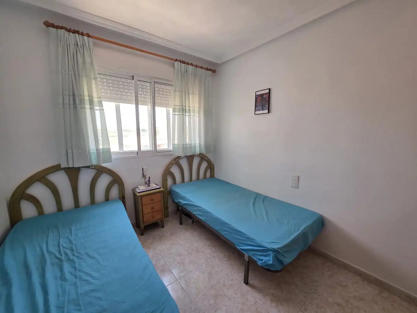 Schlafzimmer von Wohnungen zum Verkauf in Santa Pola mit Klimaanlage, Terrasse und Möbliert