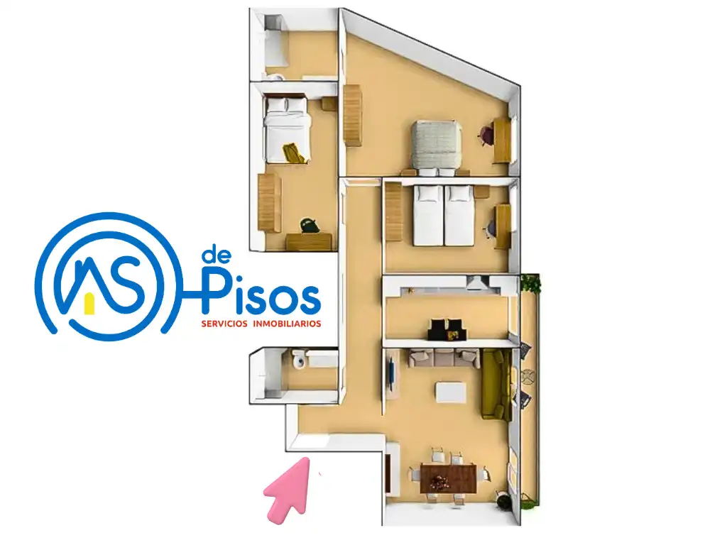 Flat for rent in Calle Allue Salvador Don Miguel, 3, Villanueva de Gállego