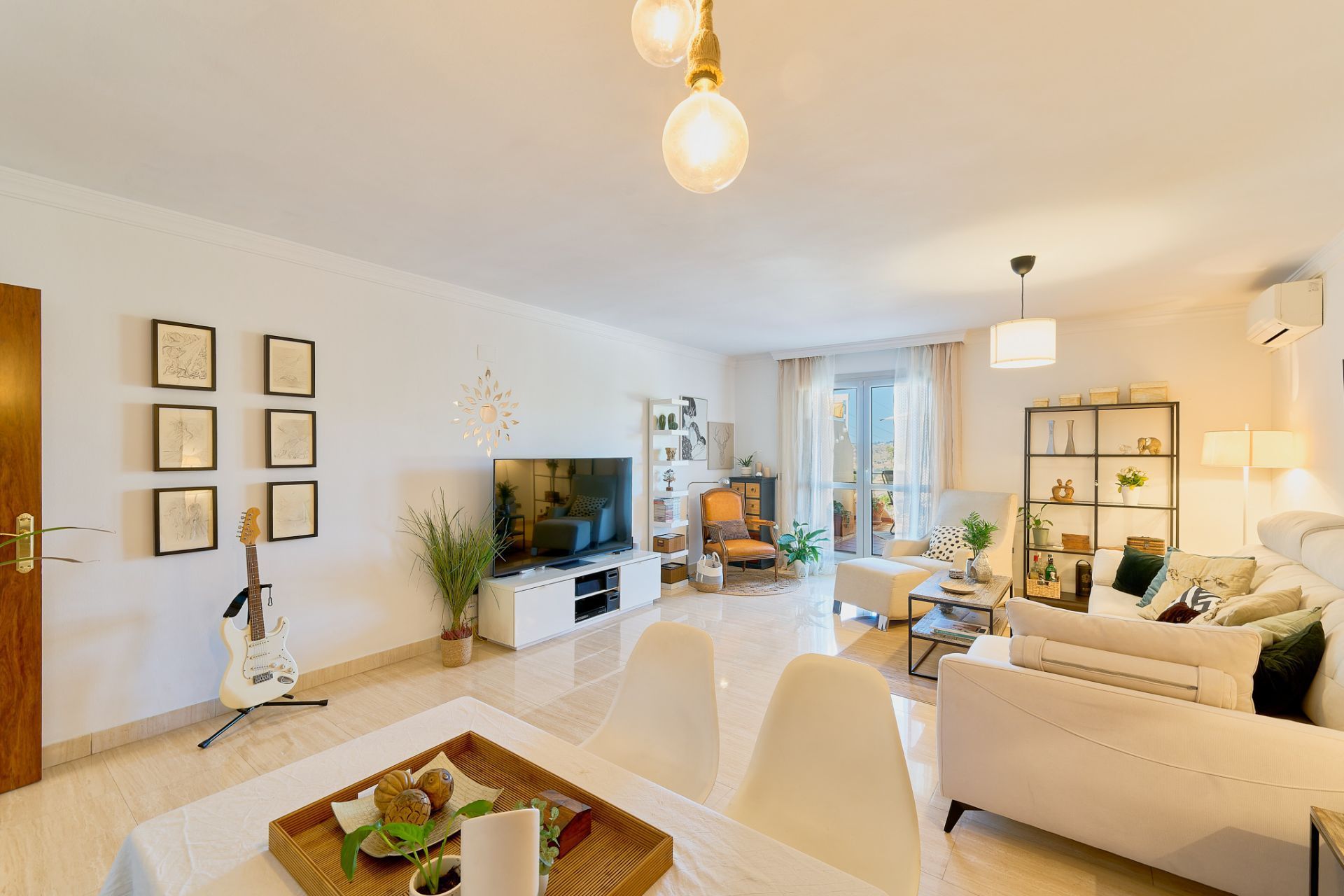 Sala de estar de Piso en venta en Málaga Capital con Aire acondicionado, Terraza y Trastero