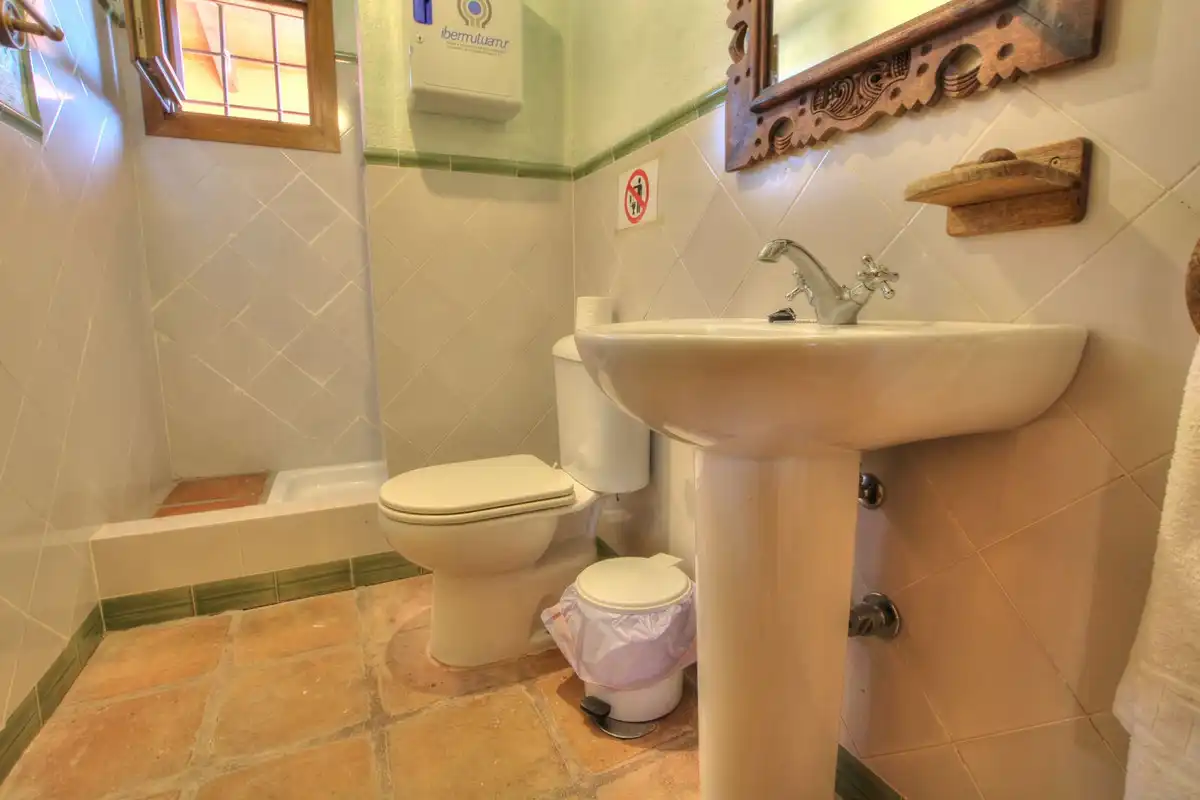 Baño de Casa o chalet en venta en Mijas con Aire acondicionado, Jardín privado y Terraza