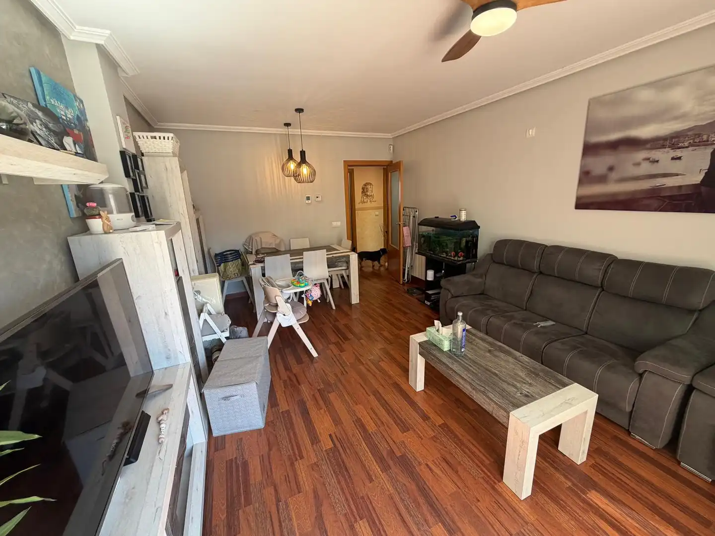 Sala de estar de Piso en venta en Ávila con Calefacción, Terraza y Trastero