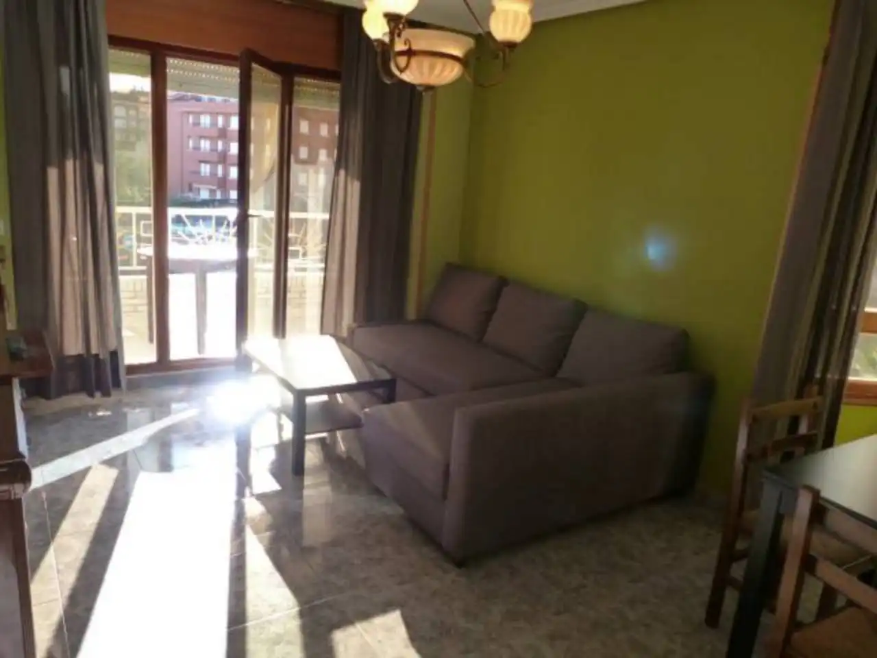 Sala de estar de Apartamento de alquiler en Noja con Calefacción, Amueblado y Piscina comunitaria