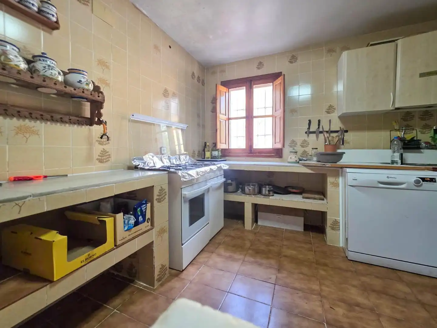 Kitchen of Flat for share in El Casar