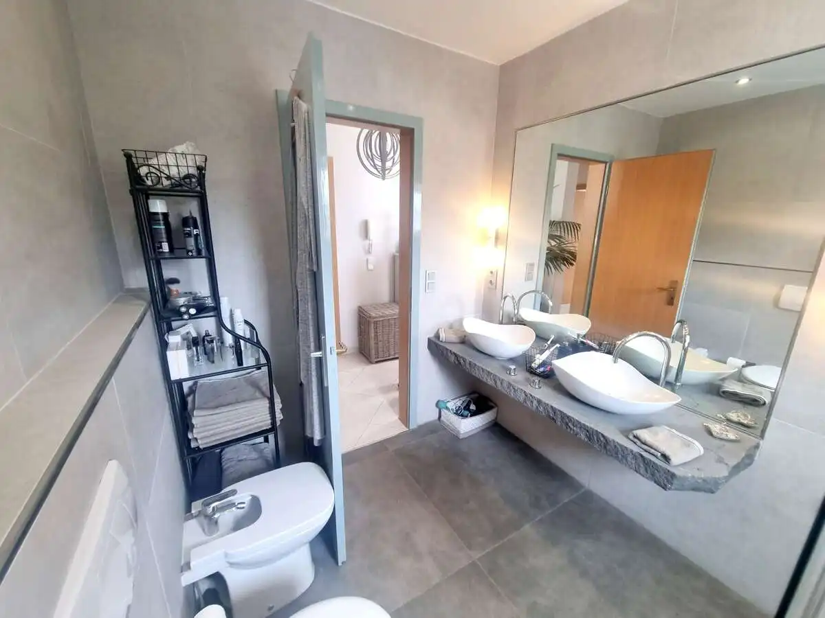 Bathroom of Houses for sale in Tías  with Air Conditioner, Private garden and Terrace