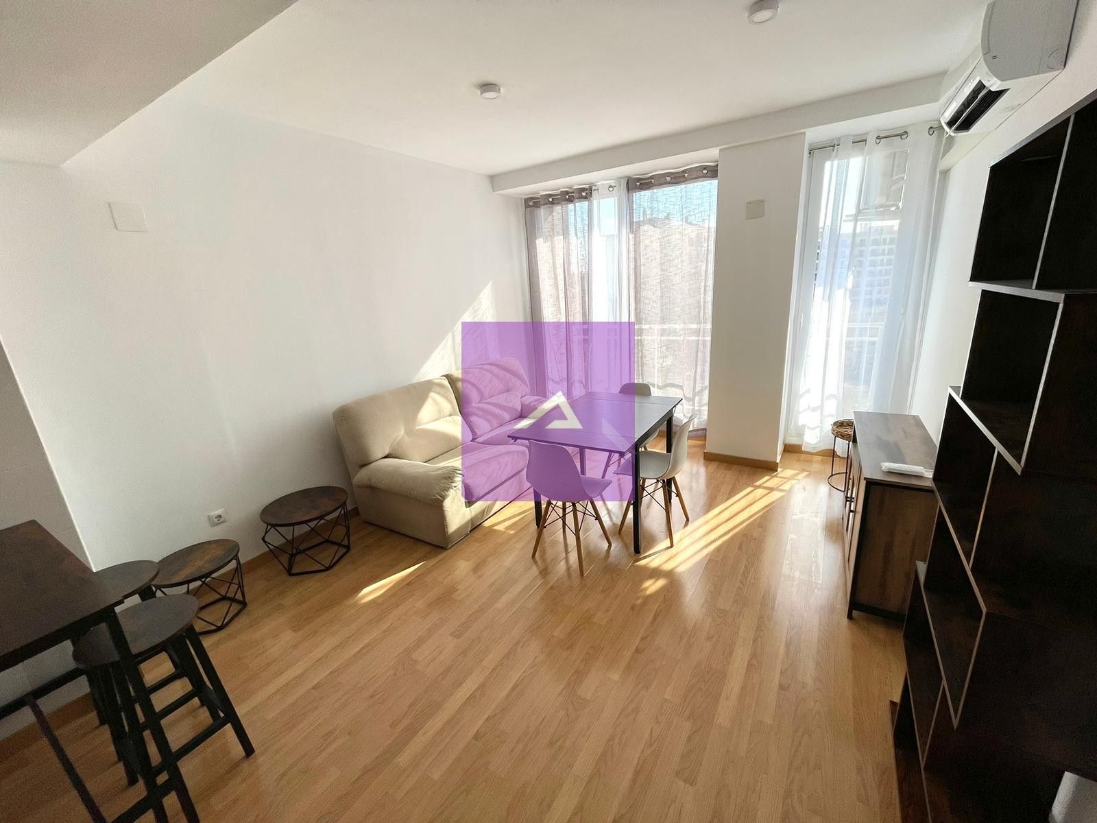 Bedroom of Flat for sale in Carlet  with Air Conditioner, Furnished and Balcony