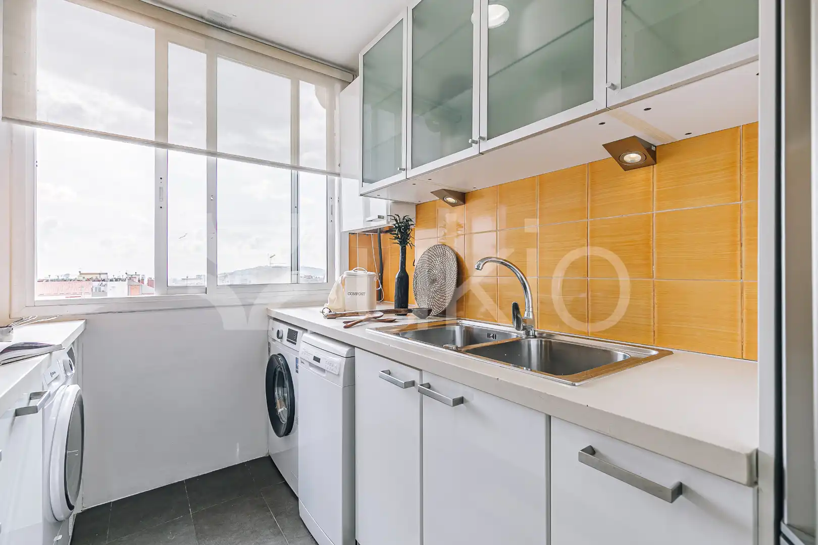 Cocina de Apartamento de alquiler en Gràcia