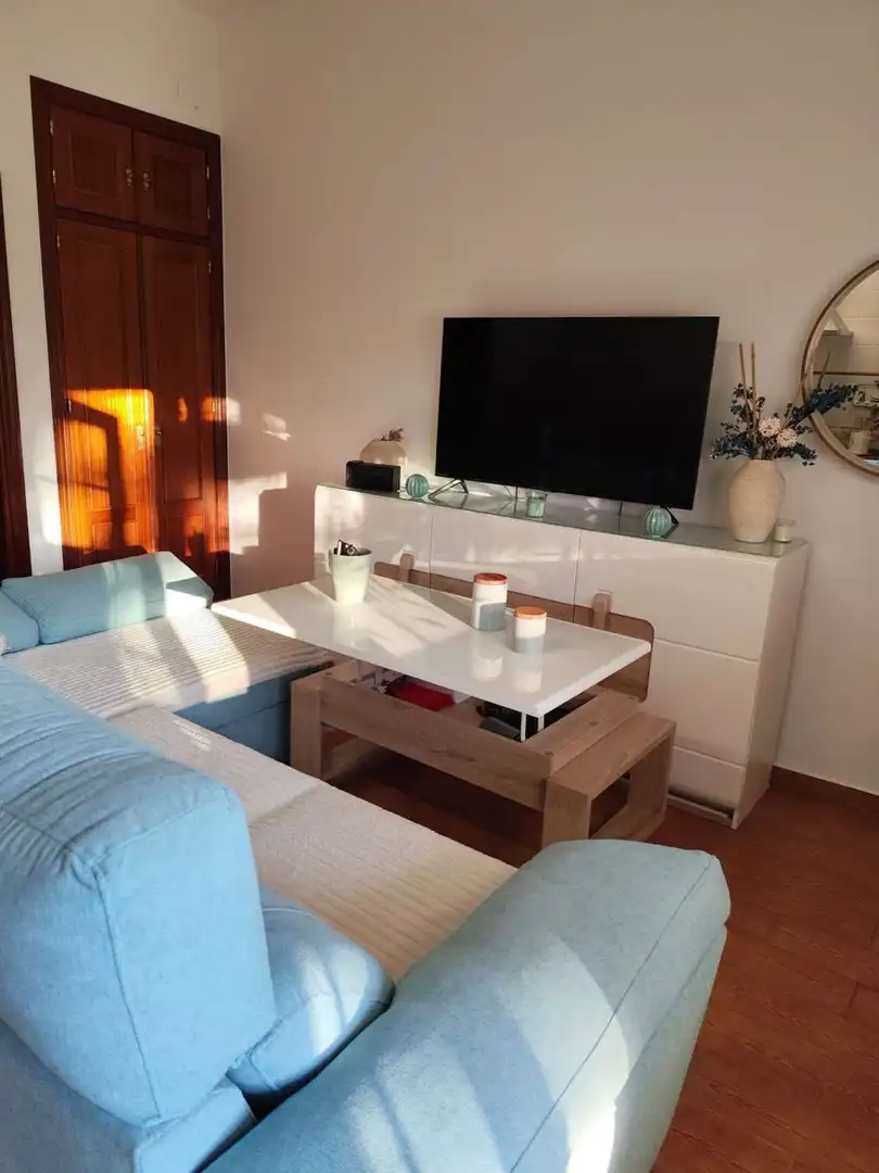 Living room of Flat for sale in Torremolinos  with Air Conditioner, Private garden and Terrace