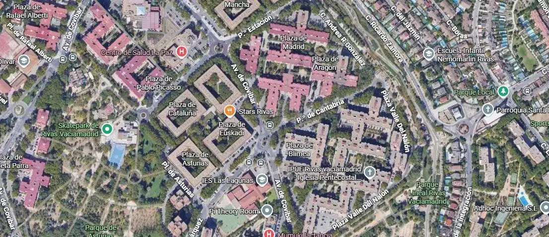 Vista exterior de Piso en venta en Rivas-Vaciamadrid