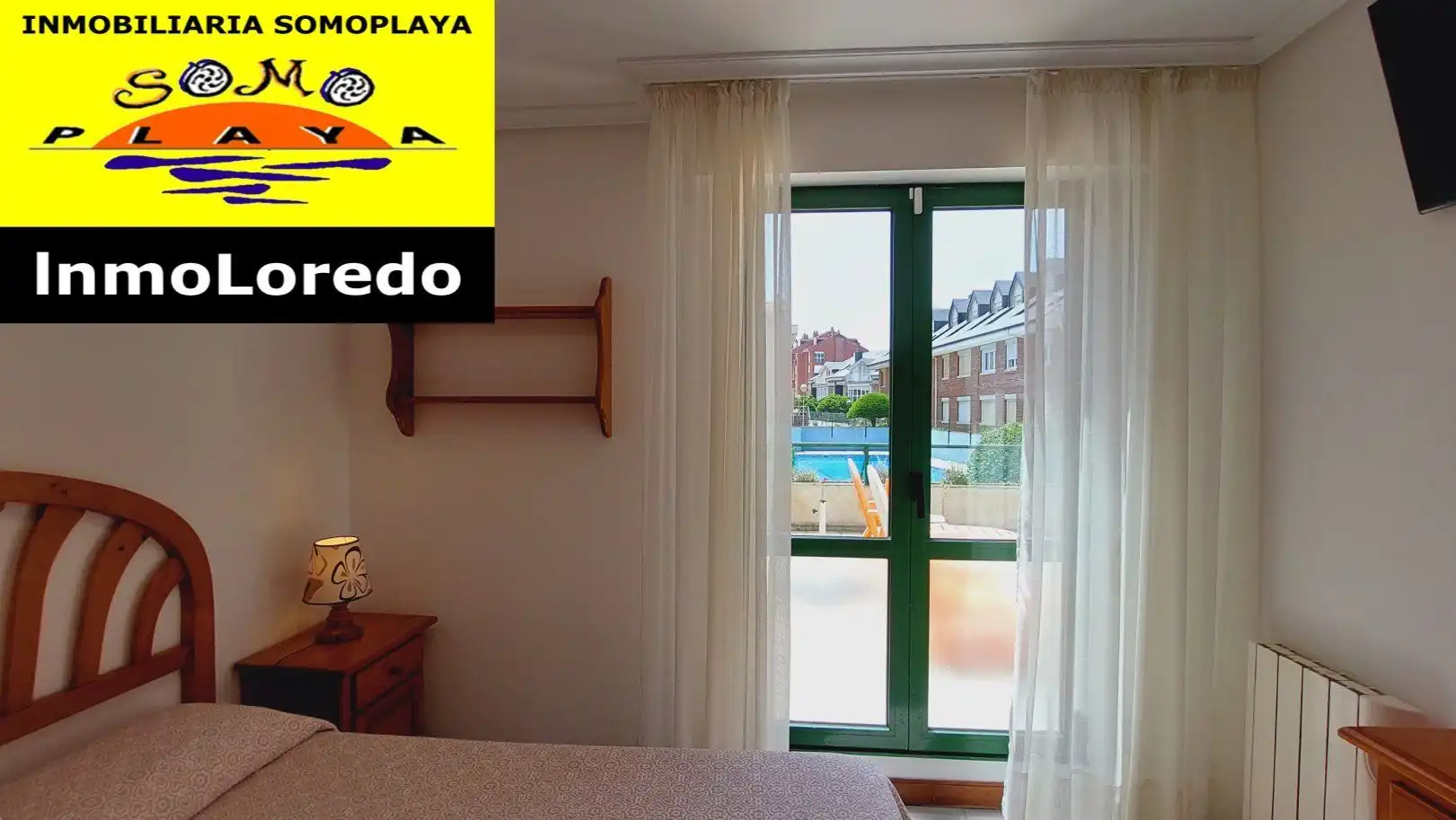 Schlafzimmer von Wohnung zur Miete in Ribamontán al Mar mit Terrasse, Möbliert und Gemeinschaftspool