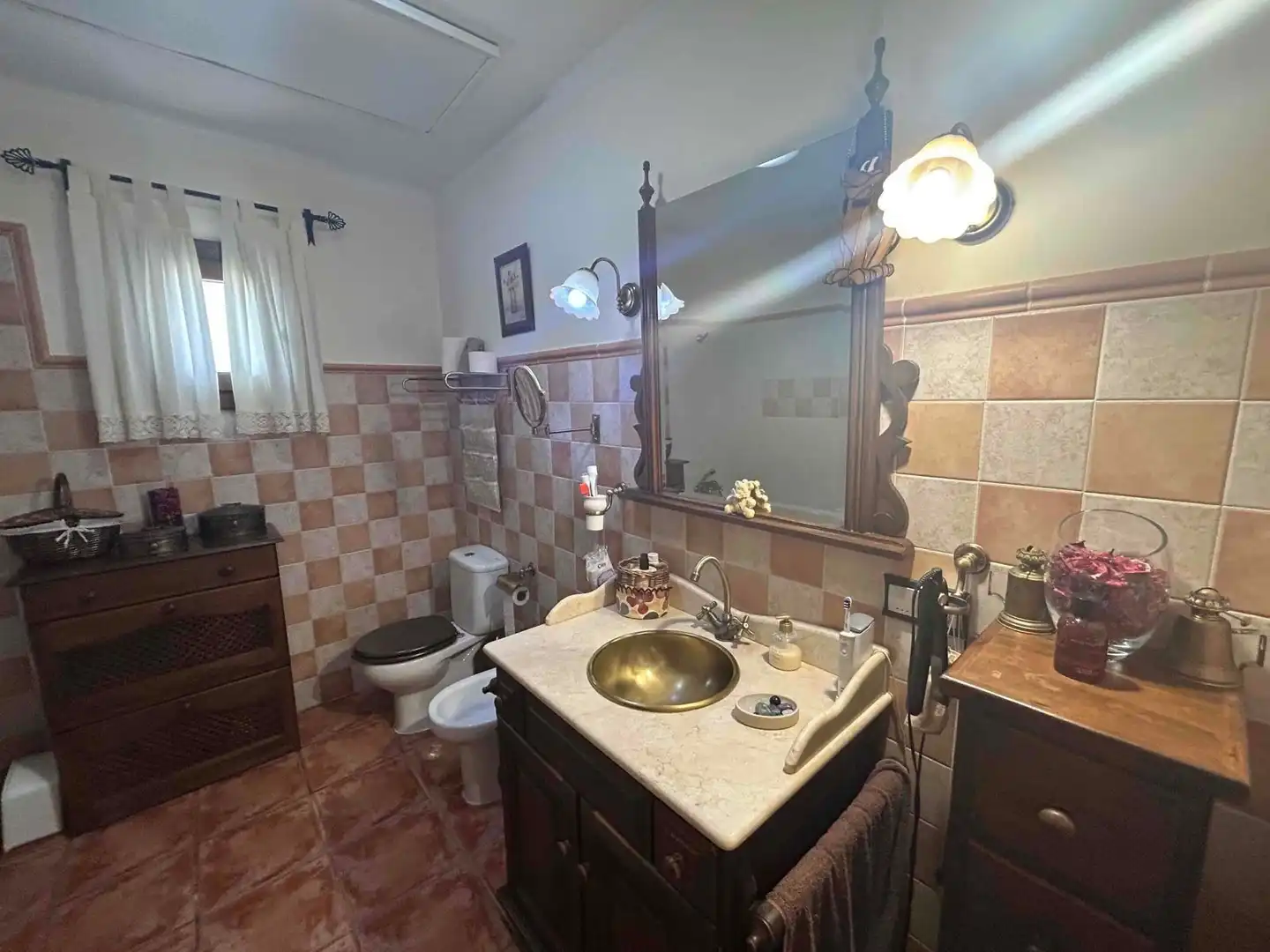 Baño de Casa o chalet en venta en Mojácar con Aire acondicionado, Calefacción y Jardín privado