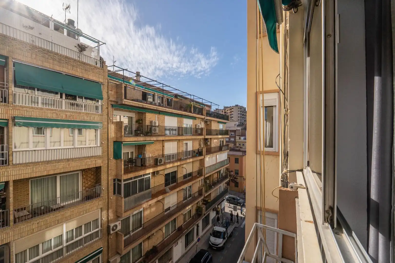 Vista exterior de Piso en venta en Granada
