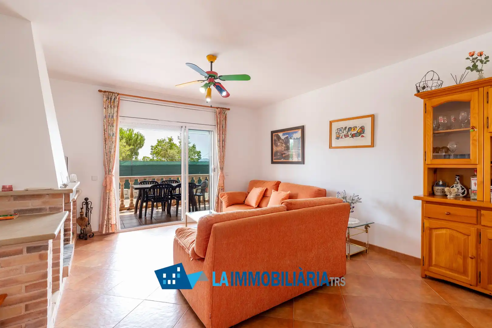 Living room of Houses for sale in Lloret de Mar  with Heating, Terrace and Storage room