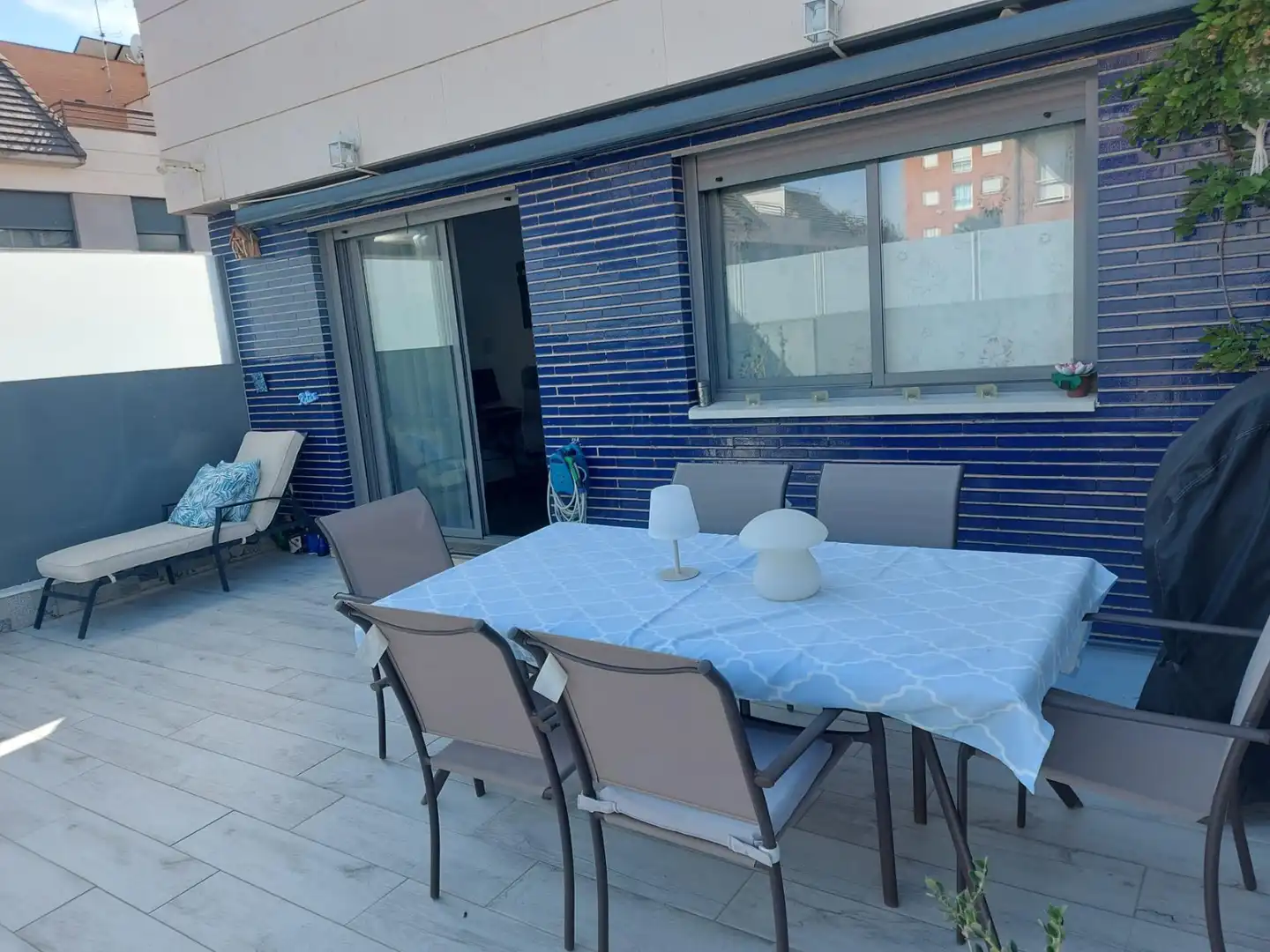 Terraza de Casa adosada en venta en Ciudad Real con Calefacción, Jardín privado y Terraza