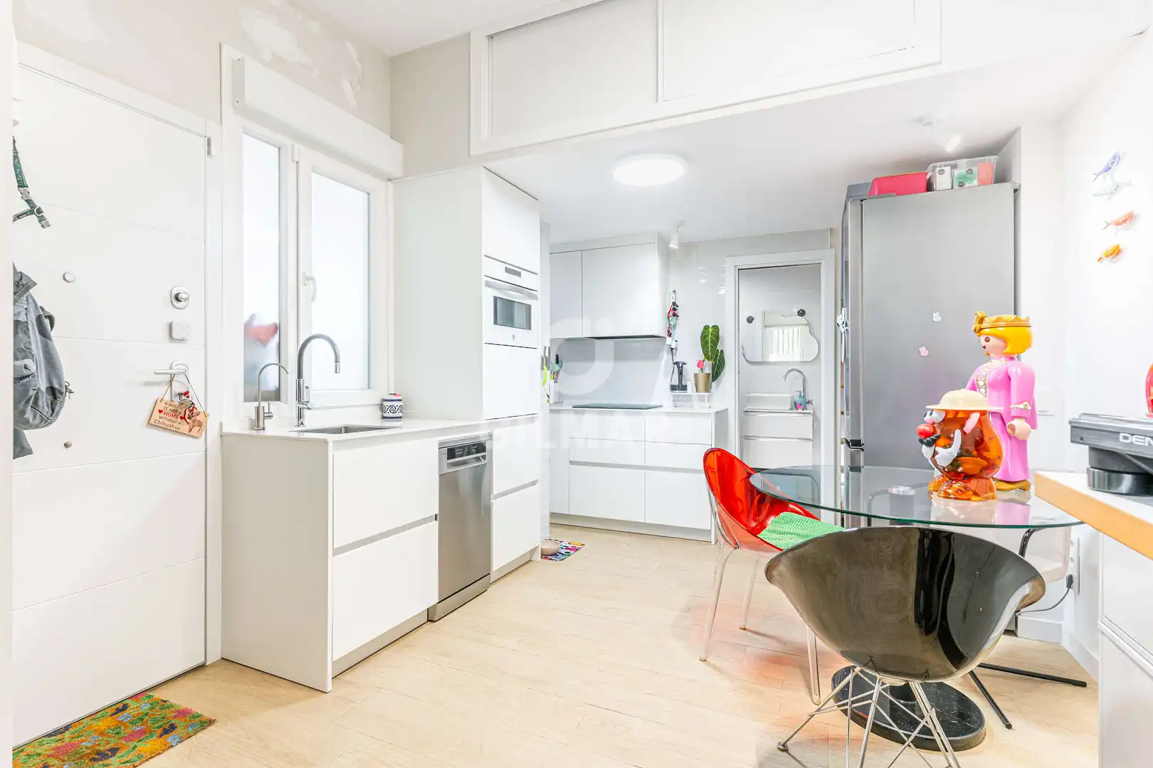 Kitchen of Flat for sale in Madrid  with Heating