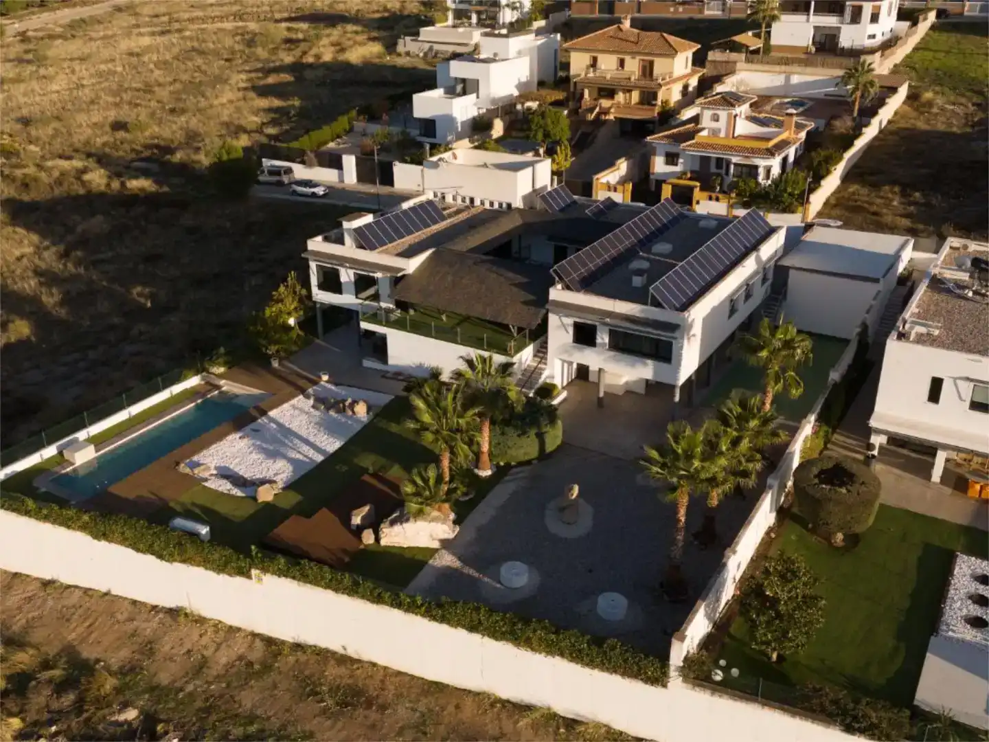 Vista exterior de Pis en venda en La Zubia amb Aire condicionat, Jardí privat i Parquet