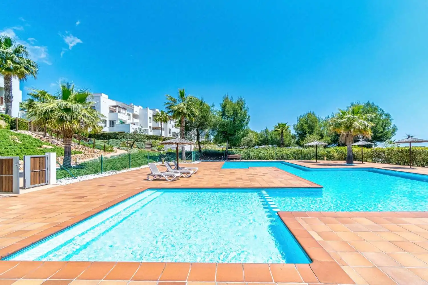 Swimming pool of Apartments for sale in Orihuela  with Air Conditioner, Heating and Terrace