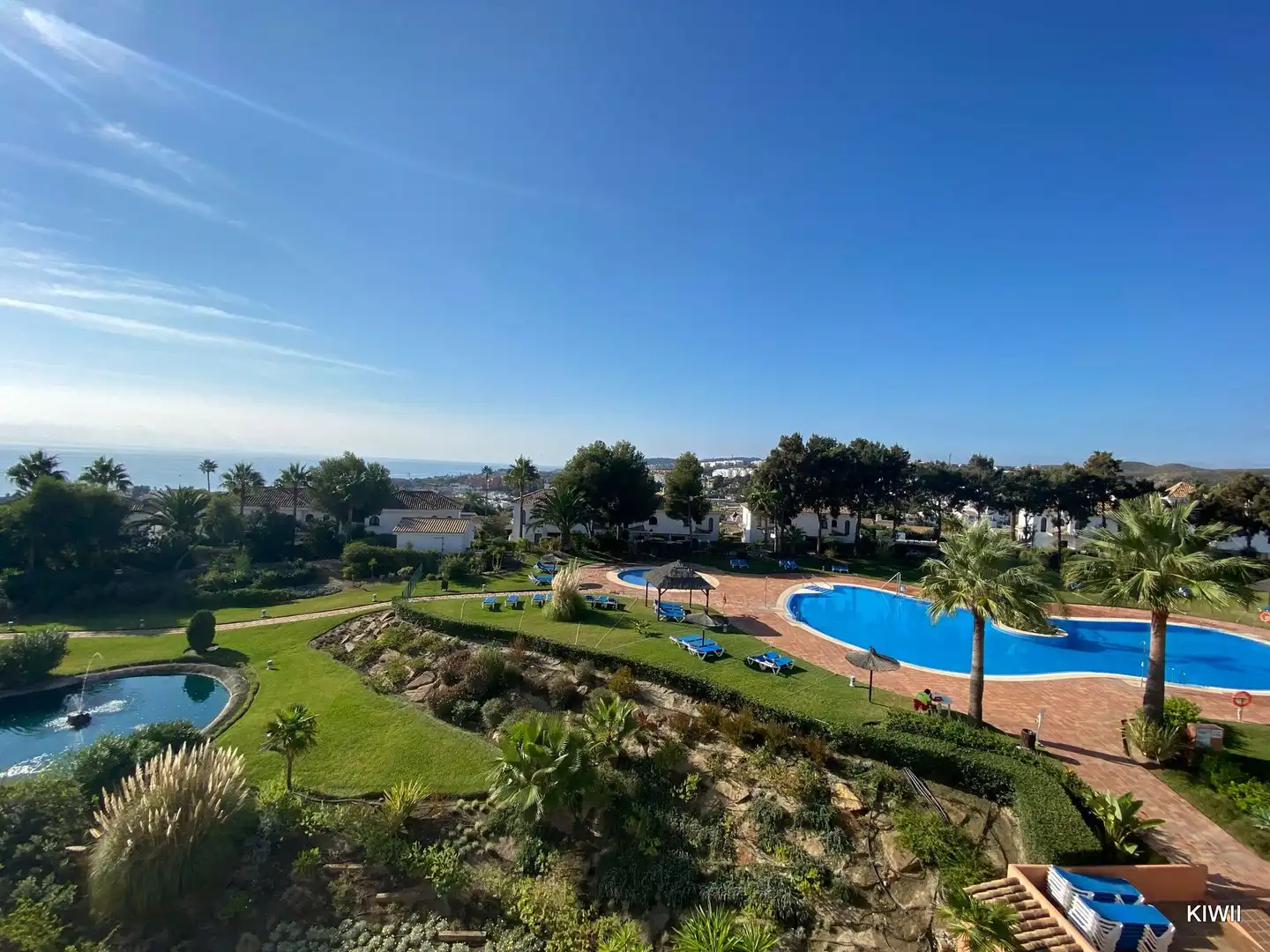 Jardí de Apartament en venda en Manilva amb Aire condicionat, Calefacció i Terrassa