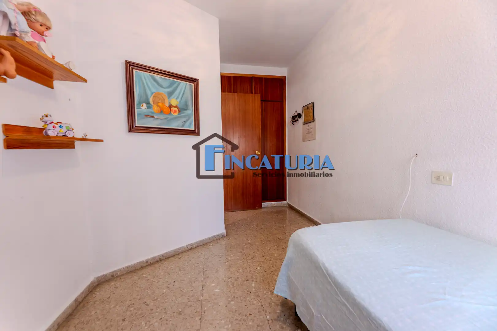 Schlafzimmer von Wohnung zum Verkauf in Mislata mit Klimaanlage, Abstellraum und Balkon