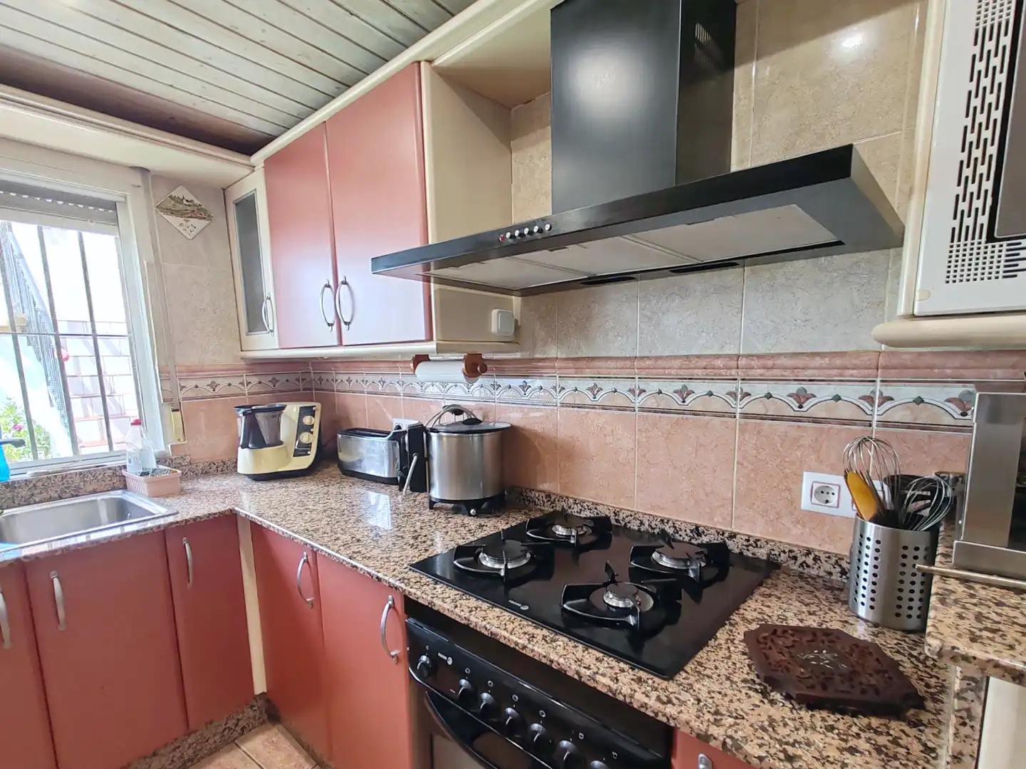 Cocina de Casa o chalet en venta en Huércal-Overa con Aire acondicionado, Jardín privado y Terraza