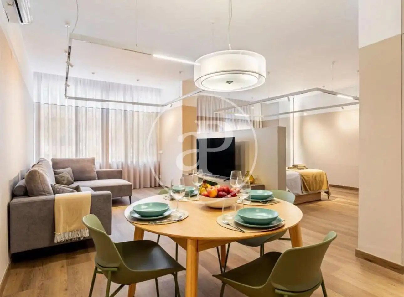 Comedor de Piso de alquiler en Valencia con Aire acondicionado, Calefacción y Terraza