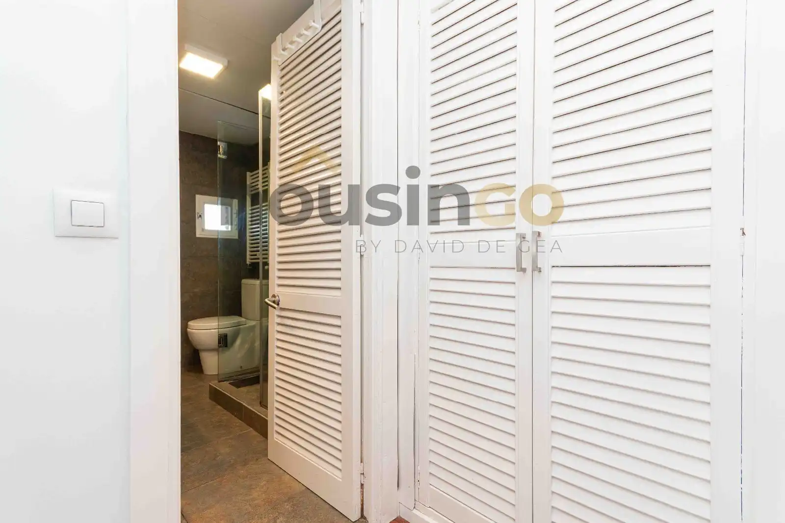 Badezimmer von Dachboden zur Miete in Madrid mit Klimaanlage, Heizung und Möbliert