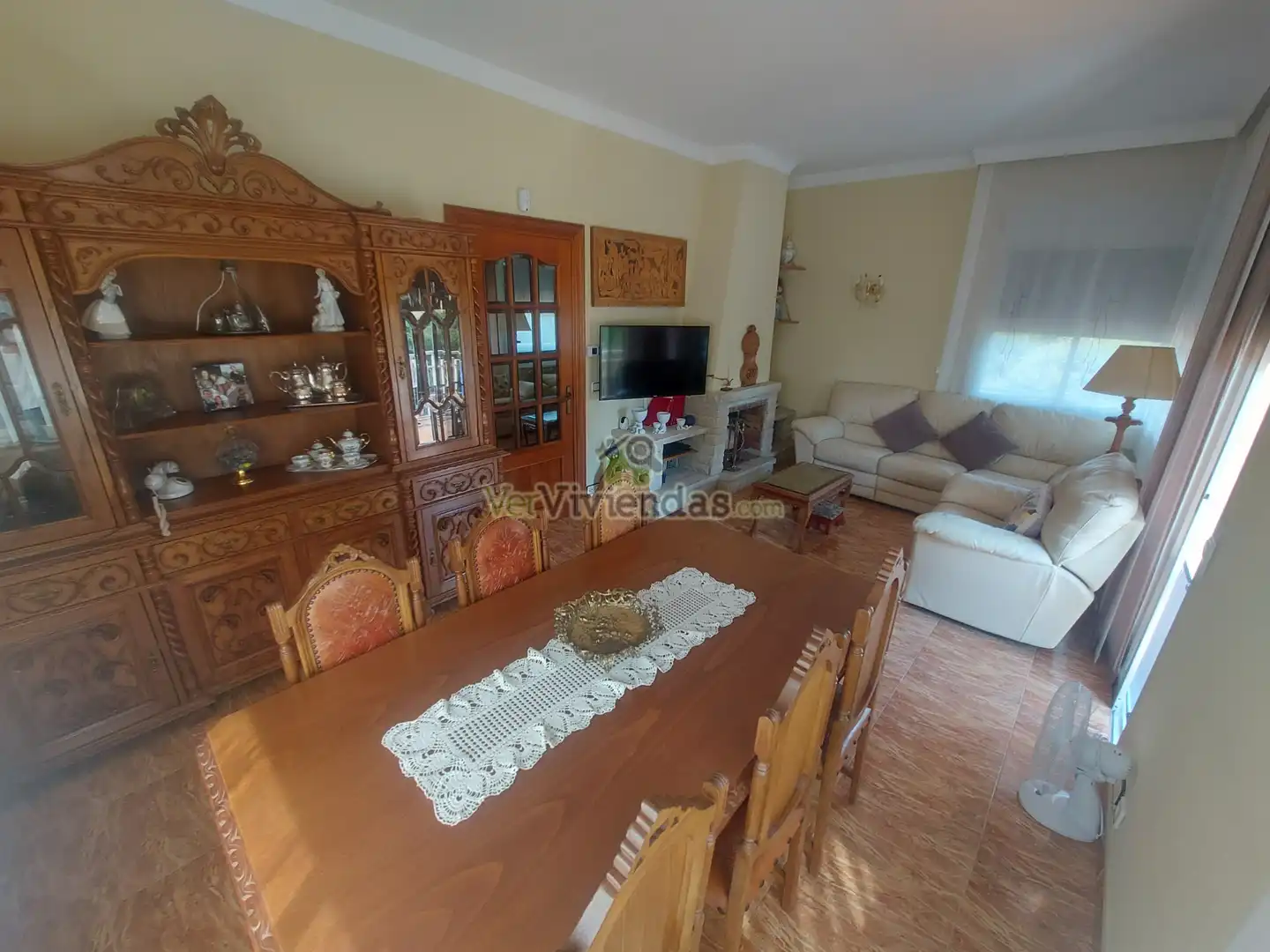 Sala d'estar de Casa o xalet en venda en Piera amb Calefacció, Jardí privat i Terrassa
