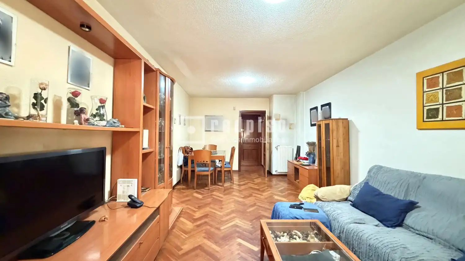 Sala de estar de Piso en venta en Leganés con Aire acondicionado, Calefacción y Jardín privado