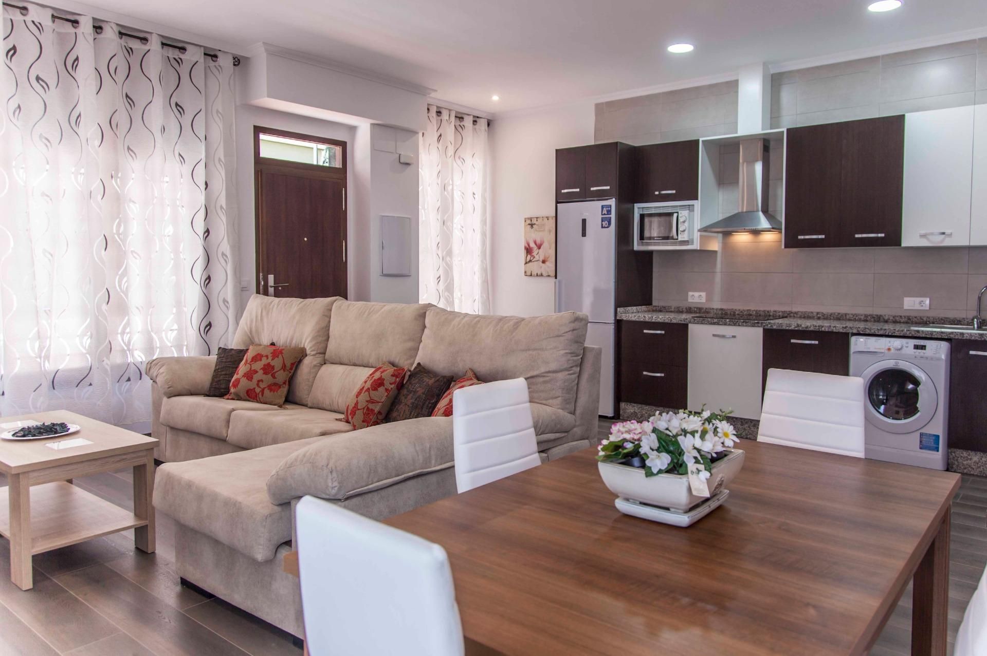 Living room of Apartment to rent in  Córdoba Capital  with Air Conditioner and Parquet flooring