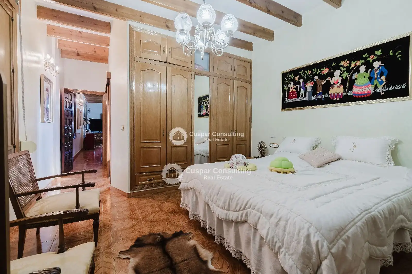 Dormitori de Casa o xalet en venda en Orihuela amb Aire condicionat, Calefacció i Terrassa