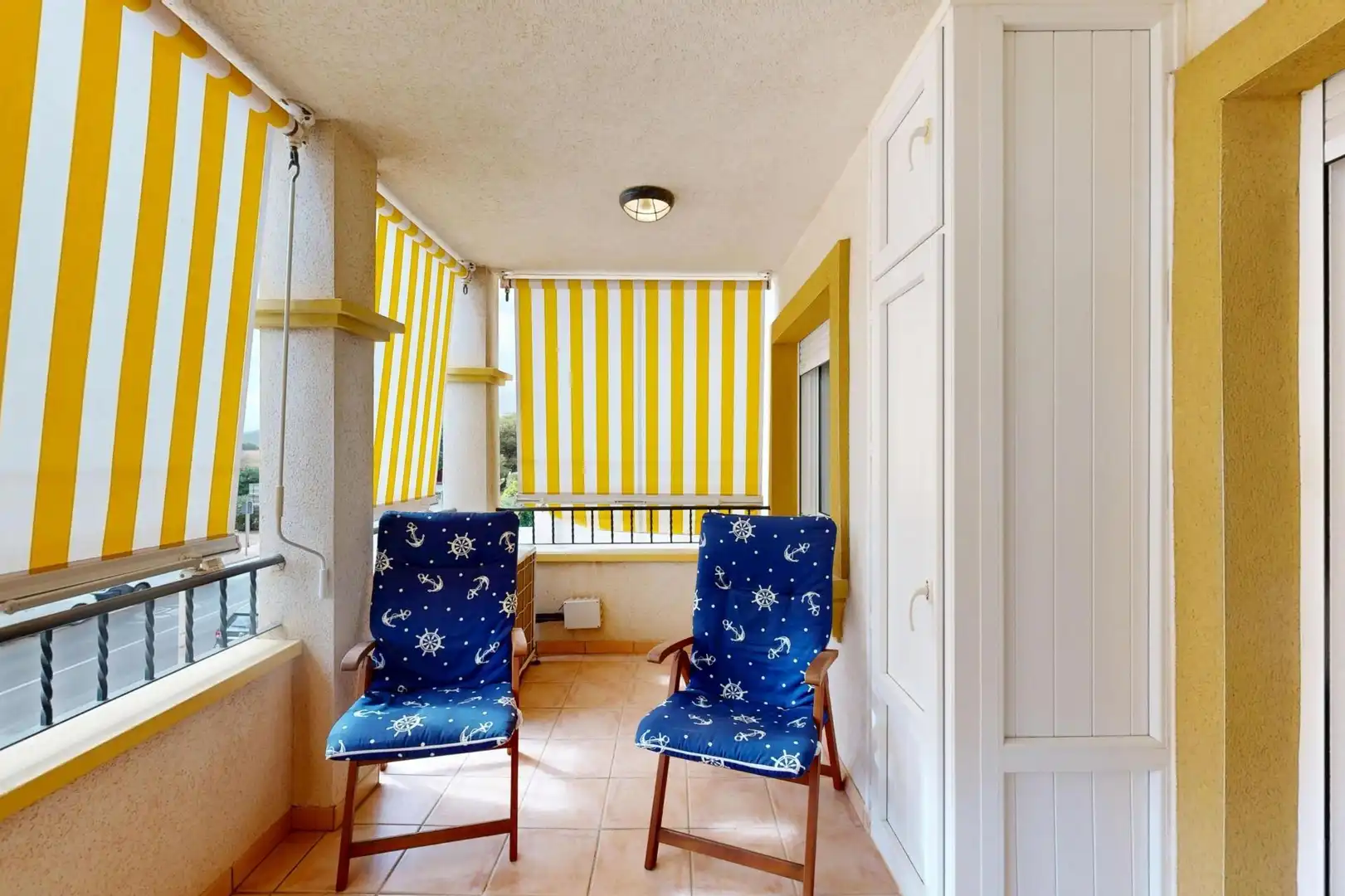 Terraza de Apartamento en venta en Cartagena con Aire acondicionado, Calefacción y Jardín privado