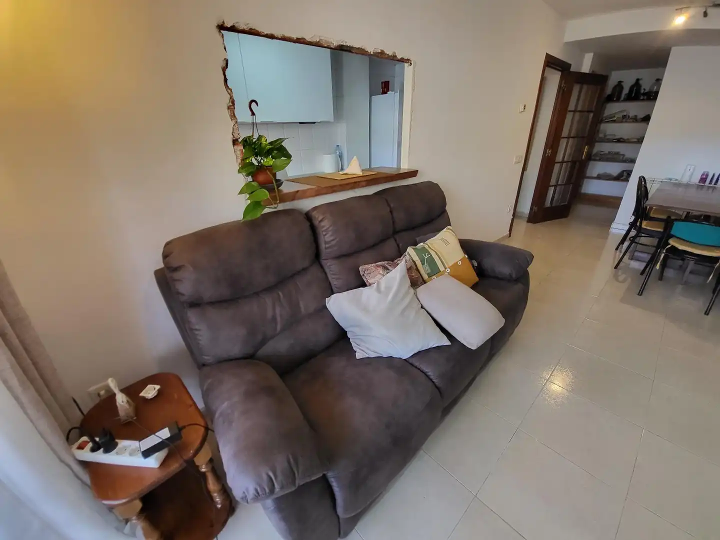 Living room of Ground floor for sale in Santa Coloma de Farners  with Air Conditioner, Heating and Terrace