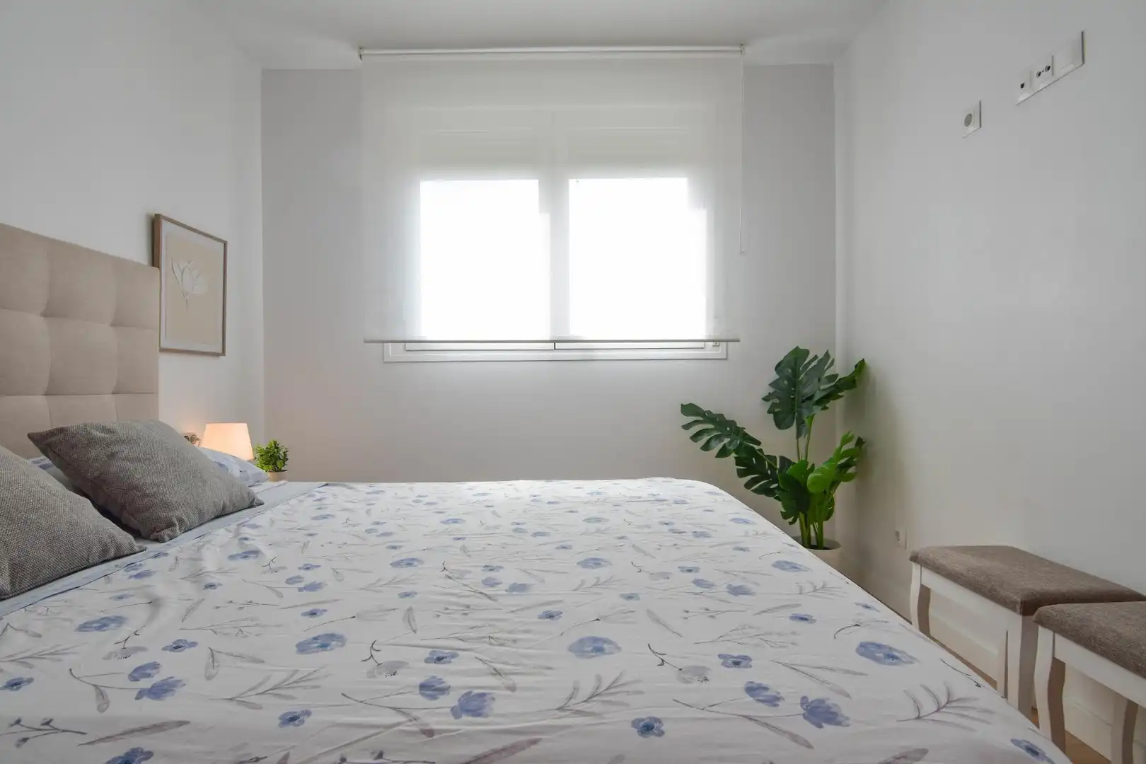 Dormitori de Apartament de lloguer en El Puig de Santa Maria amb Aire condicionat, Calefacció i Terrassa