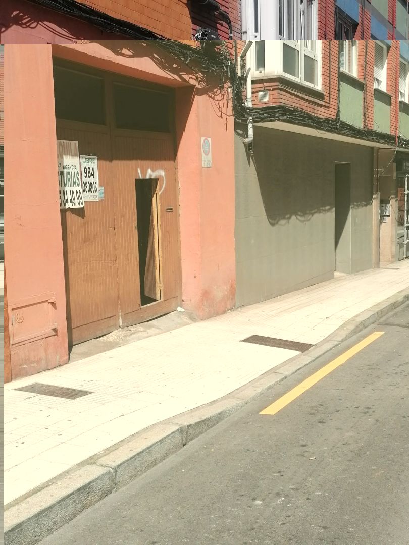 Exterior view of Premises for sale in Gijón 