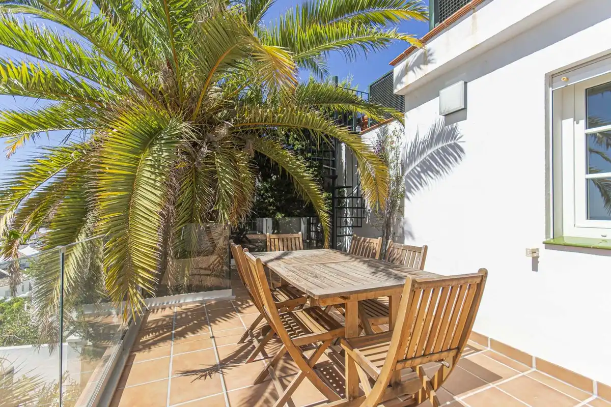 Terrace of Houses for sale in Benalmádena  with Air Conditioner, Private garden and Terrace