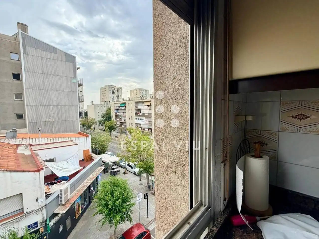 Balcony of Attic for sale in Terrassa  with Heating and Terrace