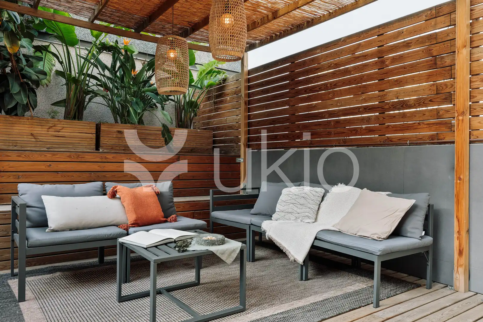 Terrassa de Apartament de lloguer en Barcelona amb Aire condicionat, Calefacció i Terrassa